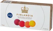 Мармелад Fazer Finlandia со вкусом абрикоса, черной смородины, лимона, клубники 260 г