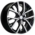 Литой колесный диск Khomen Wheels KHW1806 7x18/5x114.3 D66.5 ET37 Black FP