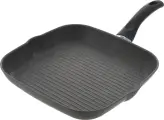 Сковорода-гриль Ballarini Cortina Granitium, квадратная, 28см, антипригарная, серая