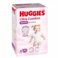 Трусики-подгузники Huggies Ultra Comfort 4, 9-14 кг, 92 шт, для девочек