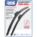 525 450 мм. Hook Крючок. Комплект бескаркасных щеток стеклоочистителя RD5 дворники на Suzuki Ignis Hatchback; Сузуки Игнис Хэтчбэк ; Swift Hatchback 2; Сузуки Свифт Хэтчбэк 2 ; Mazda CX-3; Мазда СХ-3