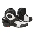 RUSH Мотоботы GIBBIE, цвет Черный/Белый, Размер 46
