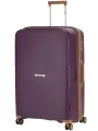 Чемодан Robinzon Santorini Basic, 103 л, фиолетовый