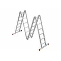 Лестница Алюминиевая Трансформер Sarayli 4X6, Длина 6.71 М, Нагрузка 150 Кг.