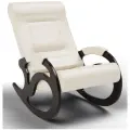 Кресло-качалка Вилла (экокожа\крем)
