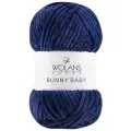 Пряжа Wolans Bunny Baby (Банни Беби) 5шт 17 синий 100% супер мягкий полиэстер 100г 120м