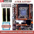Комплект материнская плата Atermiter X99-Turbo + Xeon 2680V4 + 32GB DDR4 ECC 2x16GB Black