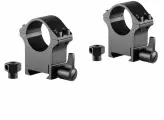 Кольца быстросъемные Hawke стальные на 25.4 мм Weaver высокие рычажные (23 102)