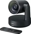 Logitech Веб-камера Conference Cam Rally, 3840 х 2160, 90°, пульт ДУ, USB 3.0, кабель Type-C, черный