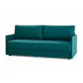 Диван кровать раскладной Шанхай аквамарин велюр прямой с ящиком для белья для дома и дачи Фабрика Диван 365
