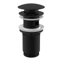 Alcadrain Донный клапан для раковины А392BLACK AlcaPlast