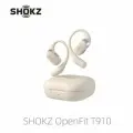 SHOKZ OpenFit T910 - открытые беспроводные наушники Bluetooth с микрофоном, затычки для ушей с подвеской, защита от пота, быстрая зарядка, 28 часов воспроизведения, совместимые с iPhone и Android