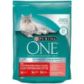 Сухой корм Purina ONE для стерилизованных кошек и кастрированных котов, с высоким содержанием лосося и пшеницей 200 г х 4 шт