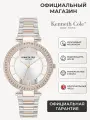 Наручные часы KENNETH COLE, серебристо-золотистый