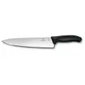 Нож разделочный VICTORINOX SwissClassic, 25 см, чёрный, в картонном блистере, 6.8003.25B