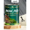 Масло для дерева OAK AFFECTION Коньяк, для террас и фасадов, полуглянцевое, коричневое
