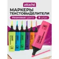 Attache Набор текстовыделителей Colored ( 958570), 6 шт., разноцветный, 5 мм, 6 шт.