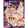 Подарочный набор Play Okay Салон красоты, детская косметика, 80 шт