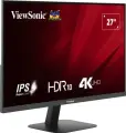 Монитор 27 ViewSonic VA2708-4K-HD черный, 3840x2160, 60Hz, IPS LED, HDMI/DP