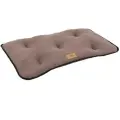 Подстилка-лежанка JOLLY MICROFLEECE 65 двухсторонняя, коричнево-черная, 65 х 48 см