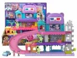 Фигурки Mattel Polly Pocket - Игровой набор Автокинотеатр Pollyville + куклы, авто и аксессуары - Полли Покет HPV39