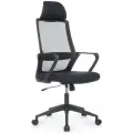 Кресло офисное Riva Chair RIVA DESIGN Point RCH 8325H Черный пластик/Черный