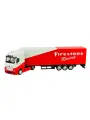 Трейлер 1:43 STREET Fire-Haulers with Trailer-MB Actros Gi