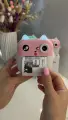 Детский фотоаппарат моментальной печати, встроенные игры, MP3 плеер, печать фото с телефона, розовый