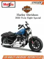 Мотоцикл Maisto 1:18 Harley Davidson 2022 Forty-Eight Special 39360