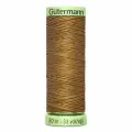 Нить Top Stitch 30/30 м для декоративной отстрочки, 100% полиэстер, Gutermann 744506 (887 бежево-горчичный), 5 шт