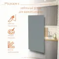 Фасад мебельный 900х350 tgray
