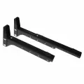 Кронштейн для СВЧ печи, нагрузка до 45 кг, настенный, регулируемый, черный