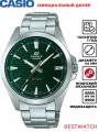 Наручные часы CASIO Edifice, зеленый