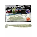 Силиконовая приманка для рыбалки RELAX - Риппер BASS 2,5, длина - 6,2cm, вес - 2,1g, цвет L589 (Clear-silver Glitter, Light Blue Pearl) (15 штук)