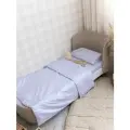 Постельное белье детское 80x160 в кроватку, сатин, 100% хлопок, простыня на резинке, Sondetti