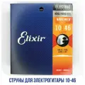 Струны для электрогитары Elixir 12052 Nanoweb 10-46