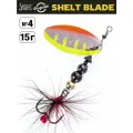 Блесна вращающаяся LUCKY JOHN Shelt Blade №4, 15 г, цвет 016