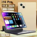 I16Pro на базе Android 13 со сверхвысокой четкостью изображения, полноэкранный 5G-офис netcom entertainment, многофункциональный игровой онлайн-планшет два в одном для обуч, 11.6 8 ГБ/128 ГБ, золото