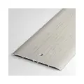 Порог напольный стыкоперекрывающий одноуровневый 100х5 мм, длина 1,35 м, профиль-порожек алюминиевый Лука ПС 05, декор дуб арктик 105
