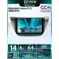 Магнитола Teyes CC4 6/64GB для Mitsubishi Lancer 9 CS 2000-2010, штатная магнитола, QLED, DSP,4G, Wi-Fi, CarPlay, 2DIN