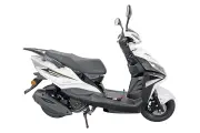 Скутер Wind 49сс (150) 10,8лс черно-белый ( колеса 3.50-10, тормоза: диск. перед/бараб зад.)
