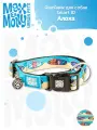 Ошейник для собак Smart ID, размер L, Алоха, Max&Molly