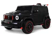 Детский электромобиль RiverToys Z777ZZ полноприводный, c дистанционным управлением, одноместный черный