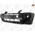 Бампер передний Nissan X-Trail 07-11 (Под ПТФ/ С отверстием под крюк/ EURO TYPE) Sat арт. STDTU20000