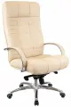 Кресло руководителя Everprof Atlant AL M экокожа - бежевое
