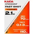 Спиннинг KAIDA FAST SHOT 780 (2.10м, 0.1-3гр)