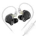 KZ ZS10 Pro 2 металлические внутриканальные наушники, black with mic