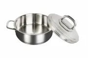Сотейник 26см KUKMARA SAFIA SF-STP3926M, нерж. сталь, крышка металл, зеркальная полировка