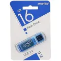 Флеш-память USB 16 Gb Smartbuy Glossy series Blue