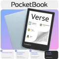 Электронная книга PocketBook Verse 629, экран E Ink Carta, подсветка, Wi-Fi, 6, нежно-голубой 2 года гарантия